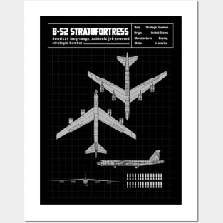 B-52 STRATOFORTRESS Posters and Art